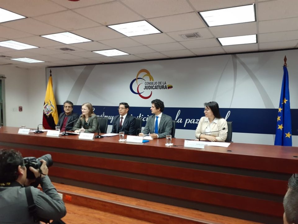 Seminario Internacional “Justicia Juvenil Restaurativa en Ecuador” organizado por el Consejo de la Judicatura con el acompañamiento de EUROsociAL+
