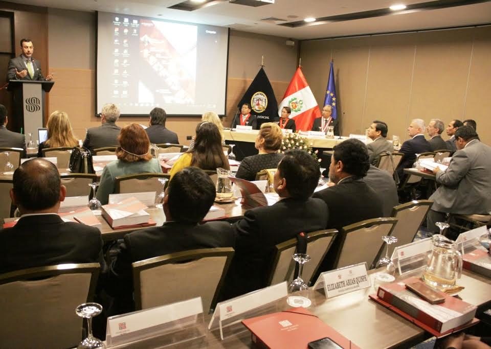 El embajador de la Unión Europea en Perú, Diego Mellado Pascua, resaltó el apoyo de la UE al Poder Judicial peruano.