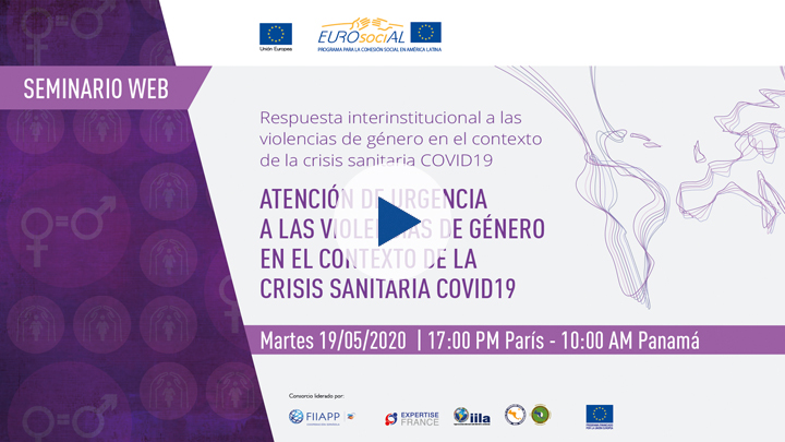 Webinar “Comprehensive care for victims of gender-based violence in the COVID-19 context”