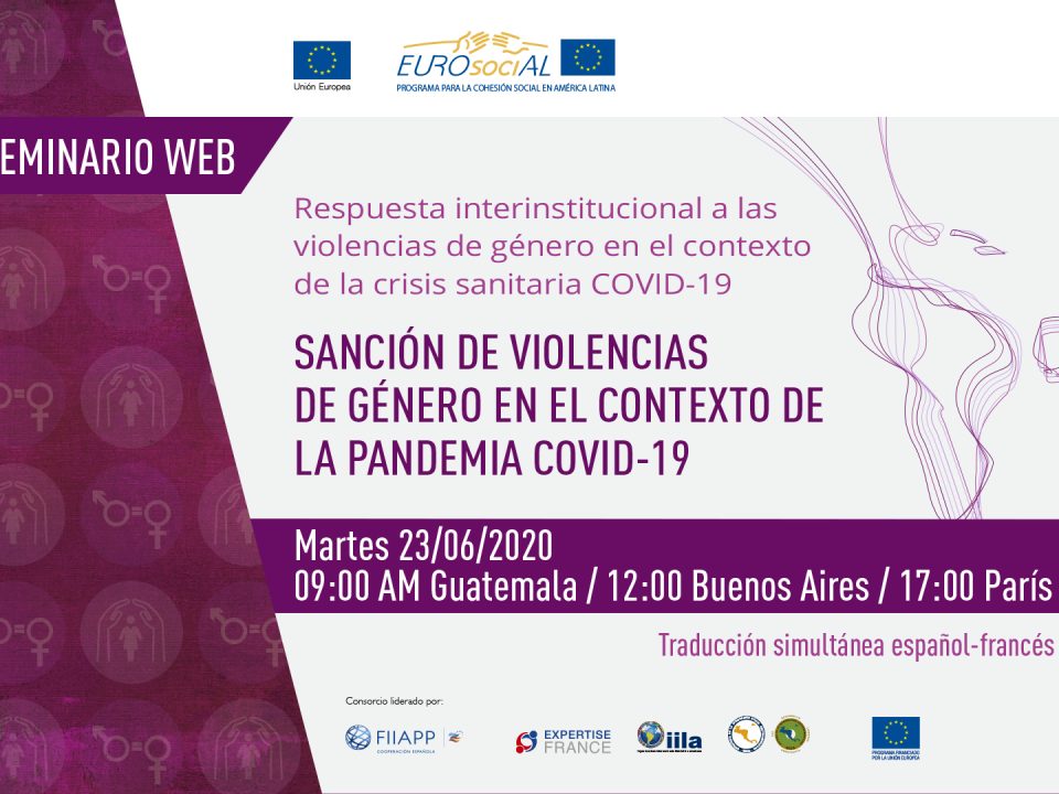 EUROsociAL Seminario web Sancion violencias de género