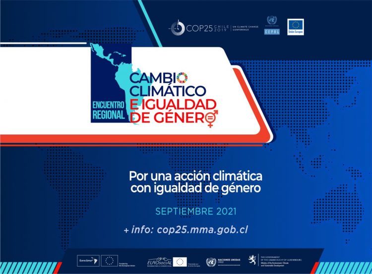 Encuentro «Cambio Climático e Igualdad de Género en América Latina y Caribe», apertura y sesiones en septiembre