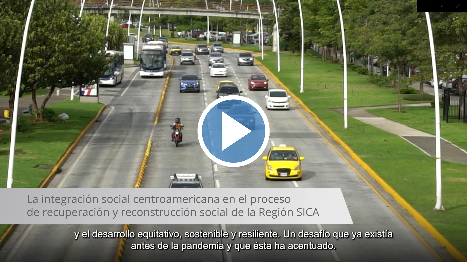 Central American social integration in the process of social reconstruction of the SICA region